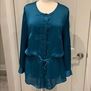 Long women’s shirt, great for work at home style